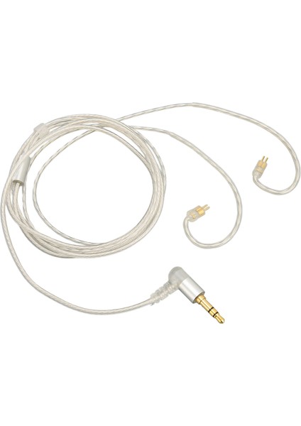Kulaklık Yükseltme Kablosu 2 Pin 0.78MM Gümüş Kaplamalı Bakır Yedek Yükseltme Kablosu Weston 1964 UE3X UE18 W4R UM3X Için (Yurt Dışından) fırsatları