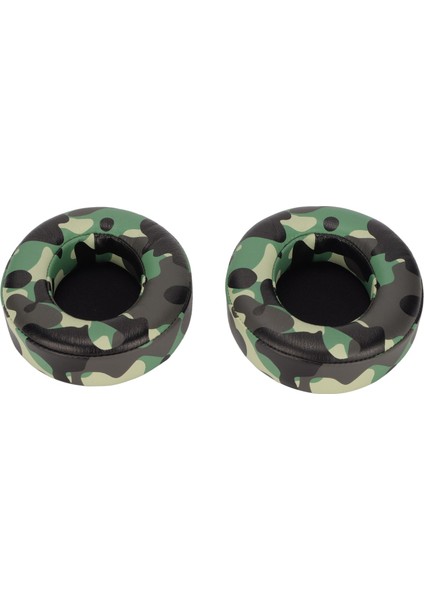 Kulaklık Kulak Yastıkları Yedek Rahat Son Derece Elastik Kulak Yastığı Monster Studio2.0 Kablosuz Kulaklıklar Kamuflaj (Yurt Dışından)