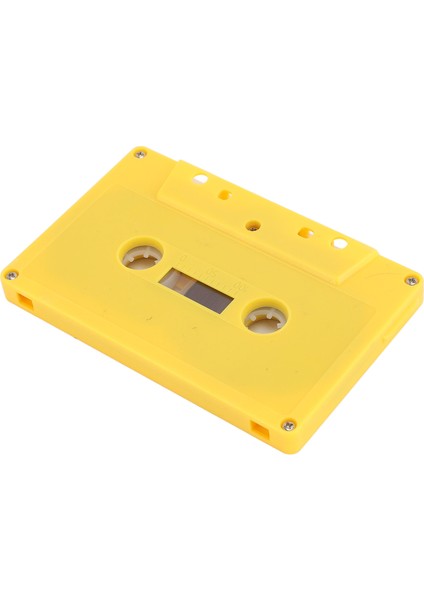 Boş Kaset Bant 45 Dakika Premium Ses Ses Müzik Kaydı Için Şeffaf Kılıflı Boş Kaset Bant Sarı (Yurt Dışından) indirimleri