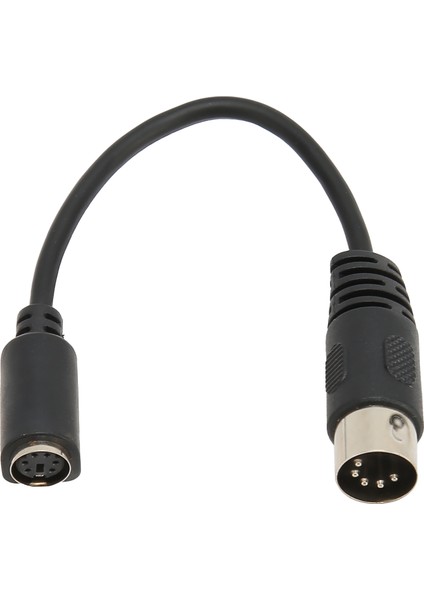 Klavye Fare Dönüştürücü Kablosu Dın 5 Pin Erkek - Mini Dın 6 Pin Dişi Klavye Fare Adaptör Kablosu Ps2 Için 5.9in (Yurt Dışından)