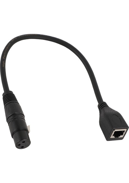 3 Pin Xlr Dişi - RJ45 Dişi Kablo Dmx‑con Kontrol Cihazı Serisi Sahne Kayıt Stüdyosu Için Dmx Kablosu 1ft (Yurt Dışından) fiyatları