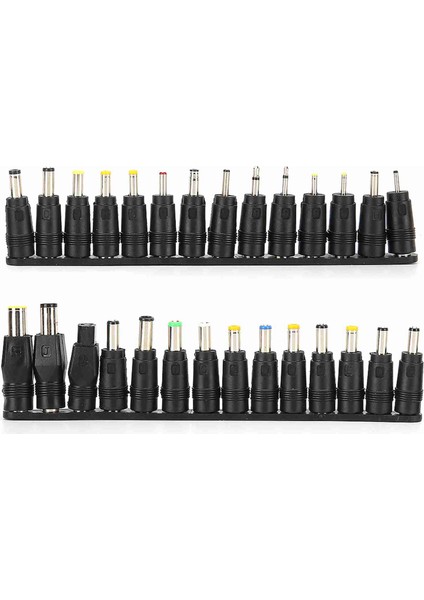 28 Adet Dc Güç Adaptörü Uçları 5.5x2.1mm Dişi Evrensel Şarj Dönüşüm Başlığı Dizüstü Bilgisayar Için (Yurt Dışından)