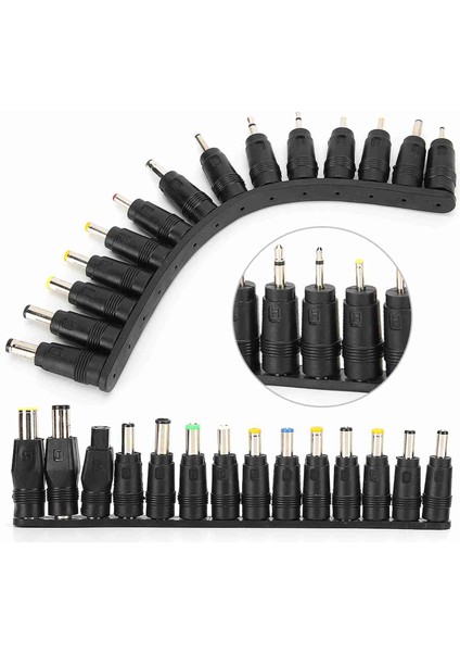 28 Adet Dc Güç Adaptörü Uçları 5.5x2.1mm Dişi Evrensel Şarj Dönüşüm Başlığı Dizüstü Bilgisayar Için (Yurt Dışından) indirimleri