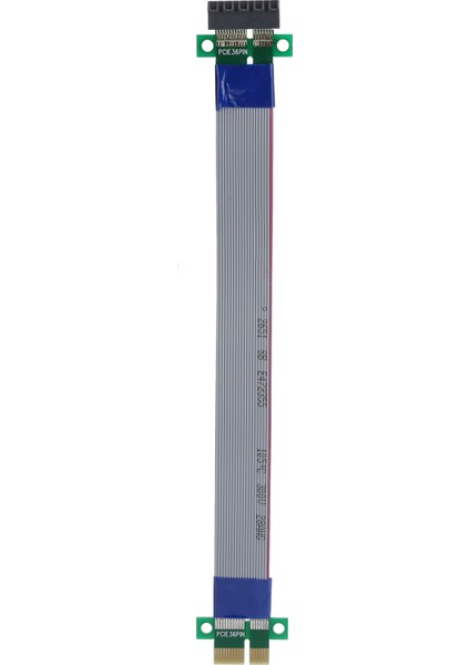 Pcıe Uzatma Kablosu 1x Yükseltici Kart Genişletici Doublespeed Maletofemale Adaptör Şerit EP051 (Yurt Dışından)