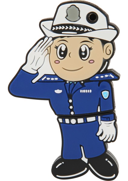 U Disk Karikatür Yaratıcı Esnek Plastik Taşınabilir Windows 98 / Me / 2000 / Xp Usb2.0policewoman 16G (Yurt Dışından) fiyatları