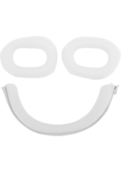 Kulak Yastıkları Kapak Kafa Bandı Ped Seti Yedek Mükemmel Uyumlu Silikon Kulaklık Koruyucu Kapak WH‑1000XM5 Kulaklıklar Için Beyaz (Yurt Dışından) fırsatları