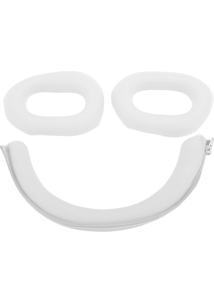 Kulak Yastıkları Kapak Kafa Bandı Ped Seti Yedek Mükemmel Uyumlu Silikon Kulaklık Koruyucu Kapak WH‑1000XM5 Kulaklıklar Için Beyaz (Yurt Dışından) indirimleri