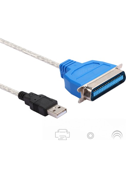 Usb'den 1284 Yazıcı Kablosu Adaptörü Standart CN36 Arayüzü Usb'den Paralel Port Kablosuna (Yurt Dışından) modelleri