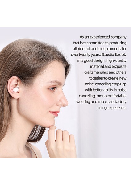 Bluedio Ne Silikon Kulak Tıkacı -40DB Gürültü Azaltma Ses Yalıtımı Kulak Koruması Uyuma ve Yüzme Için Gürültü Önleyici (Yurt Dışından)