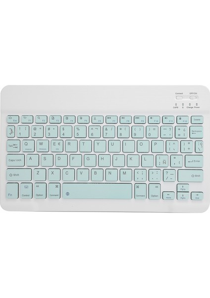 Kablosuz Bluetooth Klavye Tuş Takımları Daktilo Evrensel Cihazla Uyumlu 10INAÇIK Yeşil (Yurt Dışından) modelleri