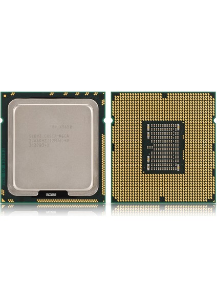 Intel Xeon X5650 Six Core Twelve Threads 2.66GHZ 12M Önbellek LGA1366 Cpu Resmi Sürümü (Yurt Dışından)