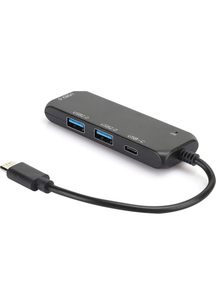 Hub USB Çoklu 4 Port Ayırıcı Genişletme Kablosu Adaptörü Ultra Hızlı Dizüstü Bilgisayar Tipi C 2.0 (Yurt Dışından)