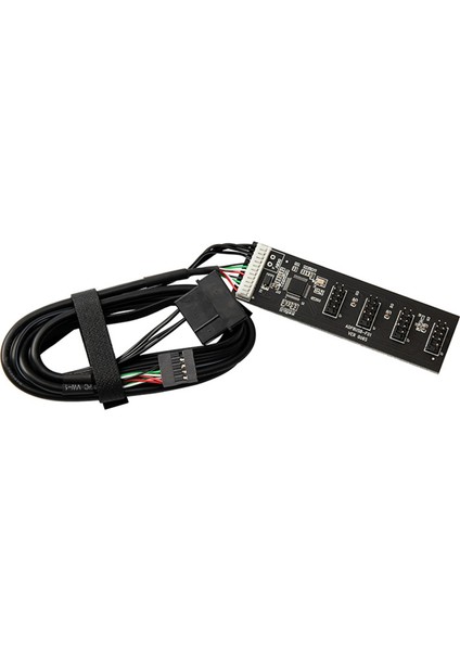 Hub Bilgisayar Anakart Usb2.0 9pın - 4 Port 9pın Arayüz Adaptörü Kart Genişletme Hub (Yurt Dışından)