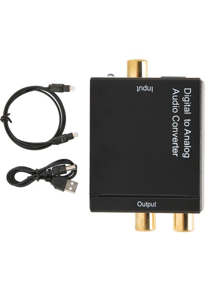 Dijitalden Analoga Dönüştürücü Ev Sineması Için Profesyonel Rca Analogdan Dijitale Optik Dönüştürücü (Yurt Dışından)