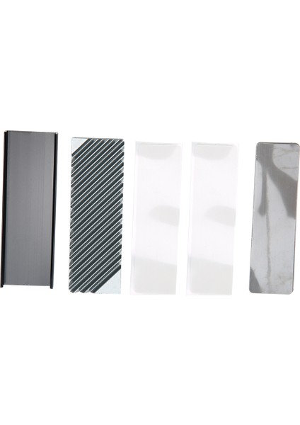 M.2 Heatsink Soğutma 2280 Tek Taraflı Sabit Disk Isıl Iletkenlik Bilgisayar Aksesuarları (Siyah) (Yurt Dışından)