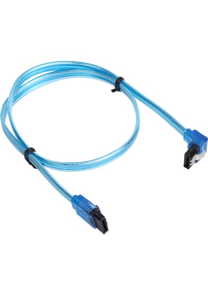 Seri Kablo 48CM 7‑pin Dirsek Başlı Bakır Çekirdekli Sabit Sürücü Kablo Tel Veri Iletişimi Içinmavi (Yurt Dışından)