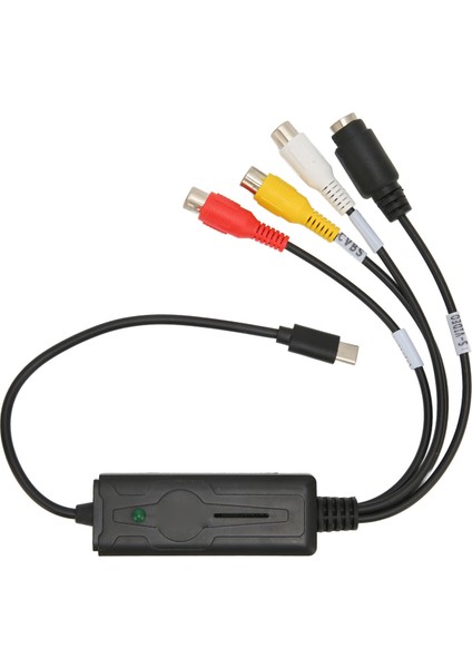 Type C Ses Video Yakalama Kartı Rca - USB Dönüştürücü Adaptör Vista Xp Için Os x Için Windows 10 8.1 8 7 (Yurt Dışından)