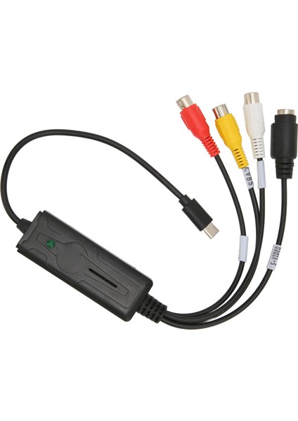 Type C Ses Video Yakalama Kartı Rca - USB Dönüştürücü Adaptör Vista Xp Için Os x Için Windows 10 8.1 8 7 (Yurt Dışından) modelleri