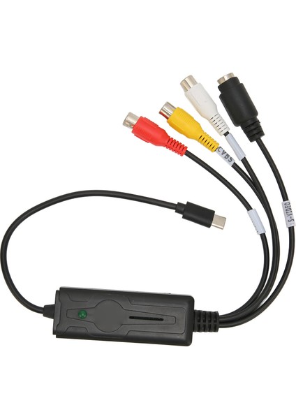 Type C Ses Video Yakalama Kartı Rca - USB Dönüştürücü Adaptör Vista Xp Için Os x Için Windows 10 8.1 8 7 (Yurt Dışından) indirimleri