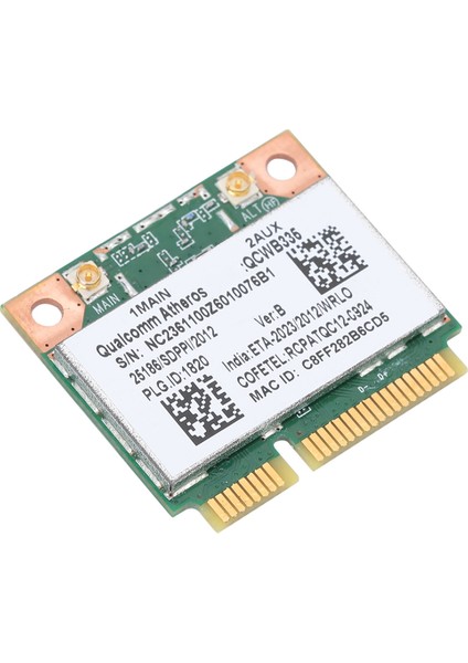 Qualcomm Atheros AR9565 QCWB335 150M Mini Pcı E Bluetooth Kablosuz Ağ Kartı Evrensel (Yurt Dışından) fiyatları