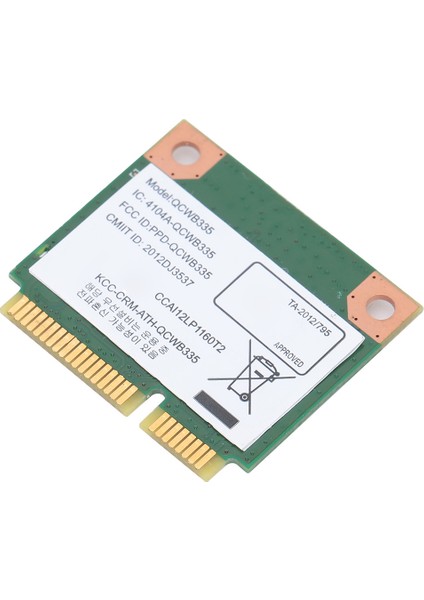 Qualcomm Atheros AR9565 QCWB335 150M Mini Pcı E Bluetooth Kablosuz Ağ Kartı Evrensel (Yurt Dışından) fırsatları