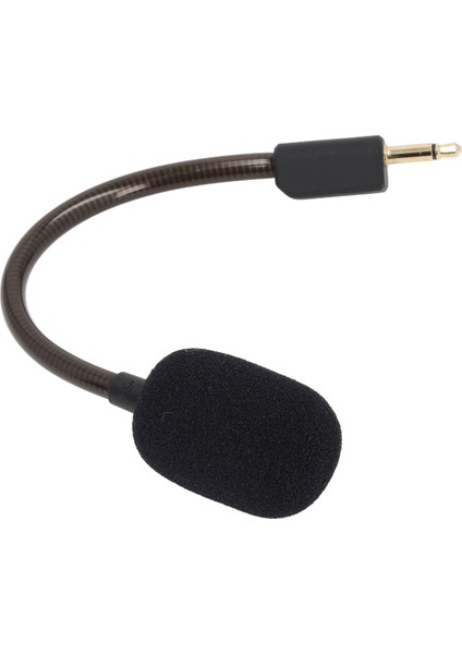 Blackshark V2 Için Yedek Oyun Mikrofonu Blackshark V2 Pro Kablosuz Oyun Kulaklıkları 3,5 mm Altın Kaplama Fiş Bükülebilir Mikrofon Kolu Siyah (Yurt Dışından) modelleri