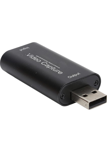 USB 2.0 Video Yakalama Kartı Yüksek Çözünürlüklü Multimedya Arayüzü 4K Ses Kaydı (Yurt Dışından) fırsatları