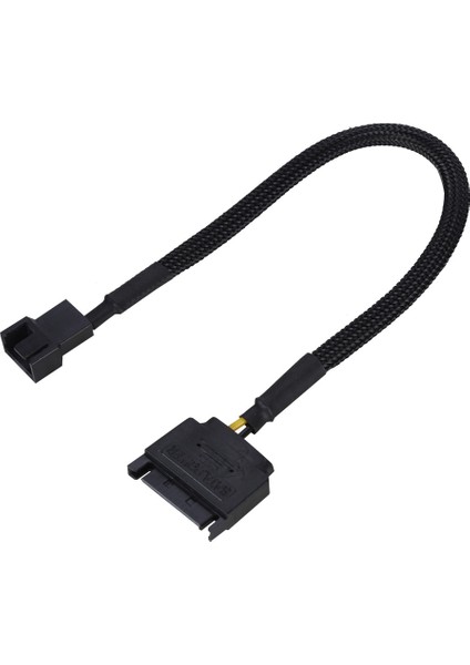 5 Adet Sata 15PIN'DEN 4pin'e Soğutma Fanı Güç Adaptörü Kablosu Dönüştürücü 22AWG Kablo (Yurt Dışından)