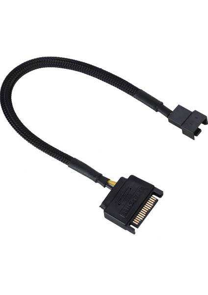 5 Adet Sata 15PIN'DEN 4pin'e Soğutma Fanı Güç Adaptörü Kablosu Dönüştürücü 22AWG Kablo (Yurt Dışından)