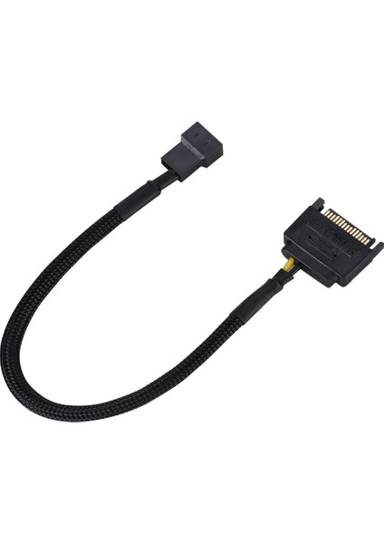 5 Adet Sata 15PIN'DEN 4pin'e Soğutma Fanı Güç Adaptörü Kablosu Dönüştürücü 22AWG Kablo (Yurt Dışından)