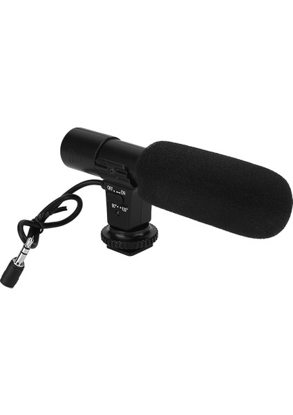 Mini Profesyonel Stereo Mikrofon Video Kaydı Için Evrensel Dijital Video Kamera Için (Yurt Dışından)