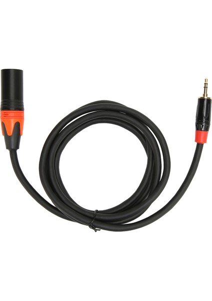 3,5 Mm'den Xlr Adaptör Kablosu Mini Jack Aux'dan Xlr Erkek Ses Kablosu Cep Telefonu Dizüstü Bilgisayar Hoparlör Mikseri Için 4,9 Ft (Yurt Dışından)
