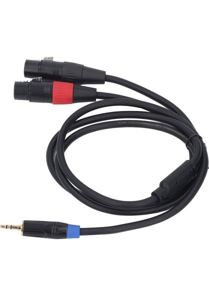 Çift Dişi Xlr'den 3,5 mm Y Ayırıcı Kablo Xlr'den 1/8 Inç Stereo Aux Bağlantı Mikrofon Konnektör Adaptör Kablosu Mikser CD Çalar Için 1 M/3,3 Ft (Yurt Dışından) fiyatları