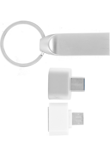 U Disk Askı Tokası Usb2.0 Flash Kalem Sürücü Bellek Hücresi USB Bellek Hediye HS220 Otg Adaptörlü 16GB (Yurt Dışından) fiyatları