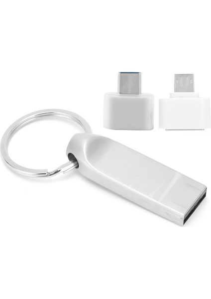 U Disk Askı Tokası Usb2.0 Flash Kalem Sürücü Bellek Hücresi USB Bellek Hediye HS220 Otg Adaptörlü 16GB (Yurt Dışından) fırsatları