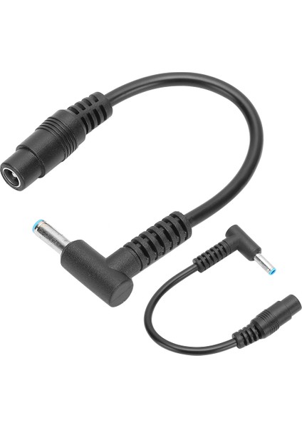 2 Adet Güç Adaptörü Kablosu Küçük Ağız Hattı 5.5x2.1mm Dişi Ila 4.5x3.0mm Erkek Hp Dizüstü Bilgisayar Için (Yurt Dışından)