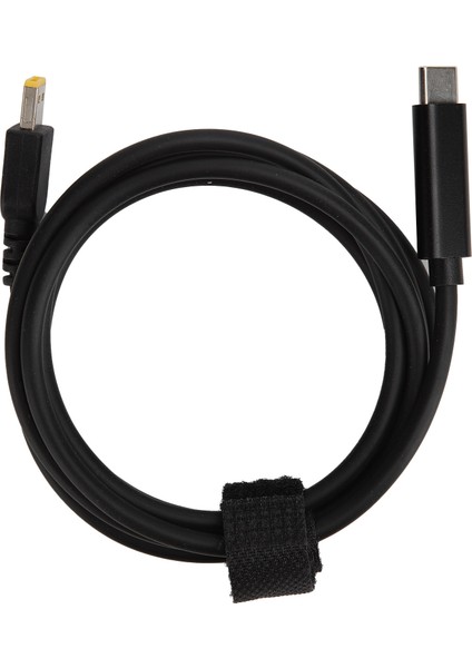 Tip C Pd Dönüştürücü Erkekten Erkeğe 7.5x6.0mm Kare Arayüz Hızlı Şarj Kablosu 65W 1.5m/5.0ft Lenovo Dizüstü Bilgisayar Için (Yurt Dışından)