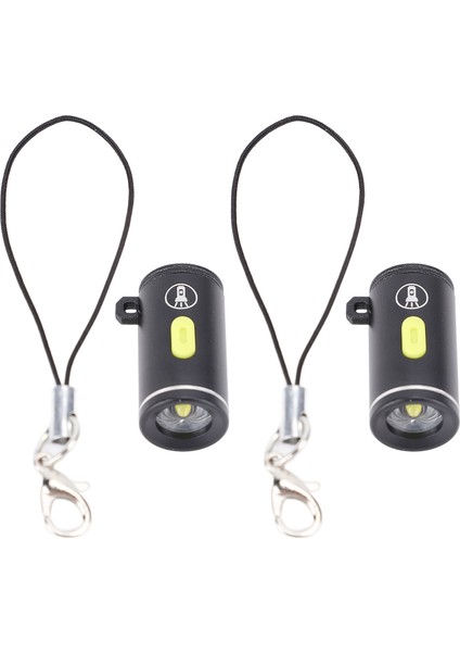 2 Adet Küçük USB LED Lamba Işıkları LED El Feneri Tip C Güç Kaynağı Güç Bankası Dizüstü Bilgisayar Telefon Şarj Cihazı Telefon Kamp Acil Durum Köpek Yürüyüş Siyah ile Uyumlu (Yurt Dışından)