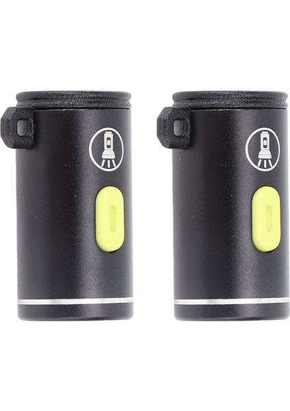 2 Adet Küçük USB LED Lamba Işıkları LED El Feneri Tip C Güç Kaynağı Güç Bankası Dizüstü Bilgisayar Telefon Şarj Cihazı Telefon Kamp Acil Durum Köpek Yürüyüş Siyah ile Uyumlu (Yurt Dışından)