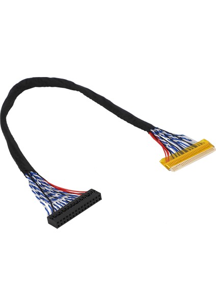 5 Adet 30PIN Lvds Kablo 2 Kanal 8-Bit Destek 1280X1024 Fpr 17/19 Inç Tft LCD Panel (Yurt Dışından)