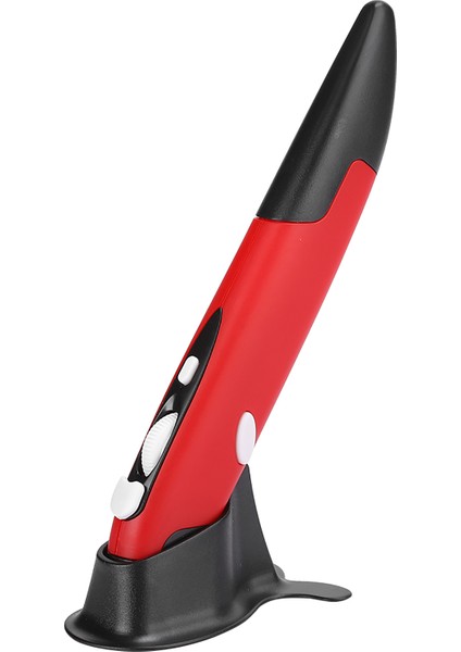 USB Bilgisayar Kalemi Pc Parçaları Kablosuz 2.4g Fare Kalem Tipi Kişiselleştirilmiş Yenilikçi Dikey (Kırmızı Pr-03) (Yurt Dışından) fırsatları