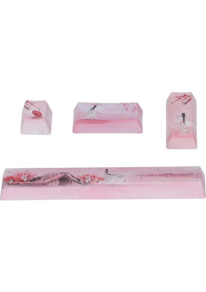 4 Adet Tuş Takımı Space Esc Enter Numpad Enter Yüksek Dayanıklılık Aşınmaya Dayanıklı Parlak Renkler Mekanik Klavye Tuş Takımları (Yurt Dışından) fiyatları