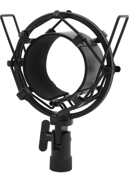 65MM Mikrofon Şok Montajlı Mikrofon Klipsi Tutucu 55‑65MM Çap Stüdyo Mikrofonu Için Titreşim Önleyici (Yurt Dışından)