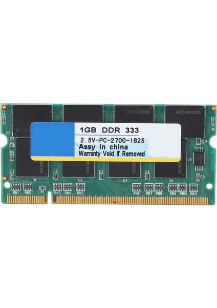 Xiede 1g 333MHZ Dizüstü Bilgisayar Ram'i Ddr PC-2700 Dizüstü Bilgisayar Intel / Amd ile Tam Uyumluluk (Yurt Dışından)