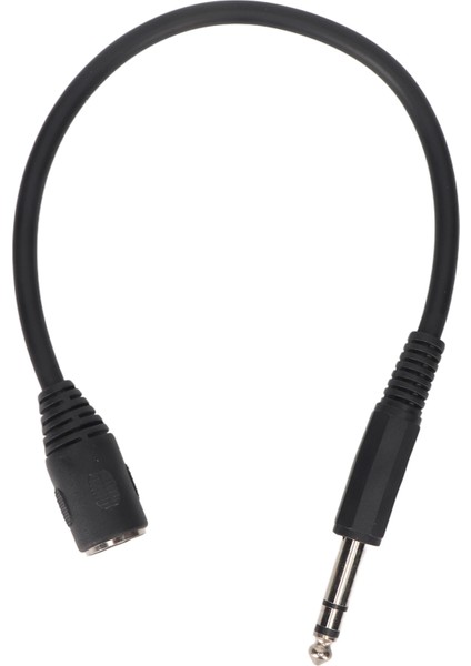 Dın 5 Pin Dişi - 6,35 mm Erkek Adaptör Kablosu Mikrofon Ses Çıkışı Ses Adaptör Kablosu 1,0 Ft (Yurt Dışından)