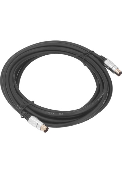 Koaksiyel Kablo Bağlantısı Tv9.5mm Erkek - Tv9.5mm Erkek Pvc Alüminyum Alaşım Uydu Tv Set Üstü Kutusu 5m (Yurt Dışından) fiyatları