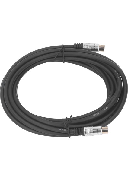 Koaksiyel Kablo Bağlantısı Tv9.5mm Erkek - Tv9.5mm Erkek Pvc Alüminyum Alaşım Uydu Tv Set Üstü Kutusu 5m (Yurt Dışından) modelleri