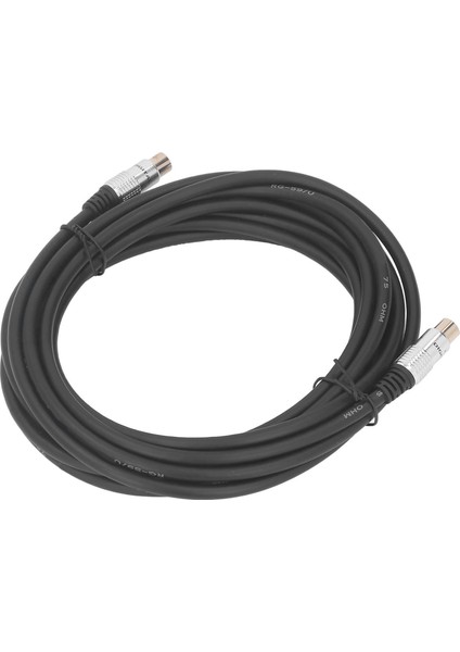 Koaksiyel Kablo Bağlantısı Tv9.5mm Erkek - Tv9.5mm Erkek Pvc Alüminyum Alaşım Uydu Tv Set Üstü Kutusu 5m (Yurt Dışından) fırsatları