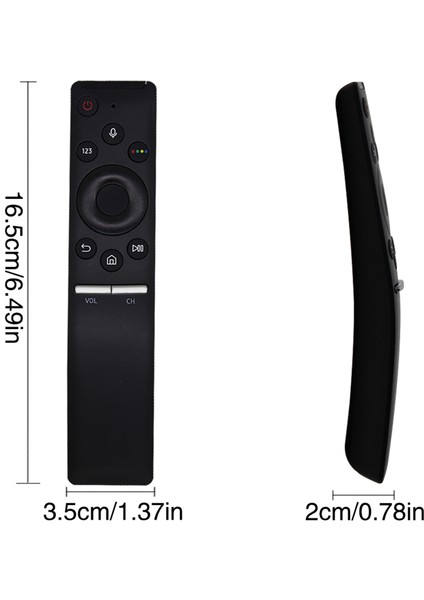 Sesli Uzaktan Kumanda 4K UHD Hdtv ve Akıllı Tv Destekli Ses Fonksiyonu BN59-01266A ile Uyumlu (Yurt Dışından) modelleri