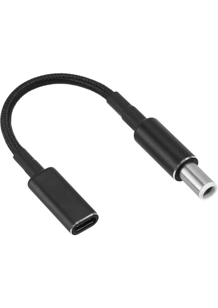 Pd Adaptör Kablosu Akıllı Çip Alüminyum Alaşımlı Kabuk Taşınabilir 100W Pd Hızlı Şarj Kablosu Dell7.4x0.6 Port Dizüstü Bilgisayar Için (Yurt Dışından)